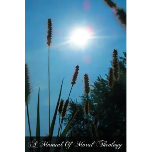 A Manual Of Moral Theology: Volume 2 For English Speaking Countries