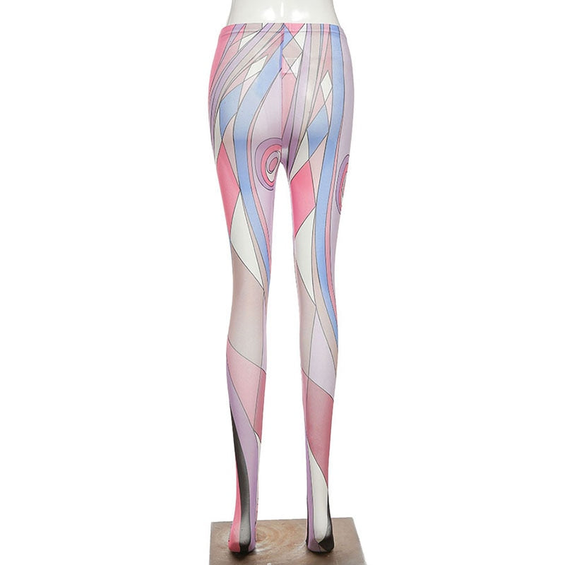 EtherealBe Aesthetic Patterned Leggings for Women