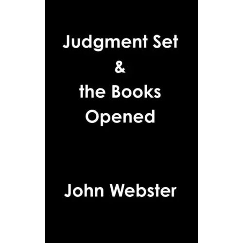 Judgment Set & the Books Opened