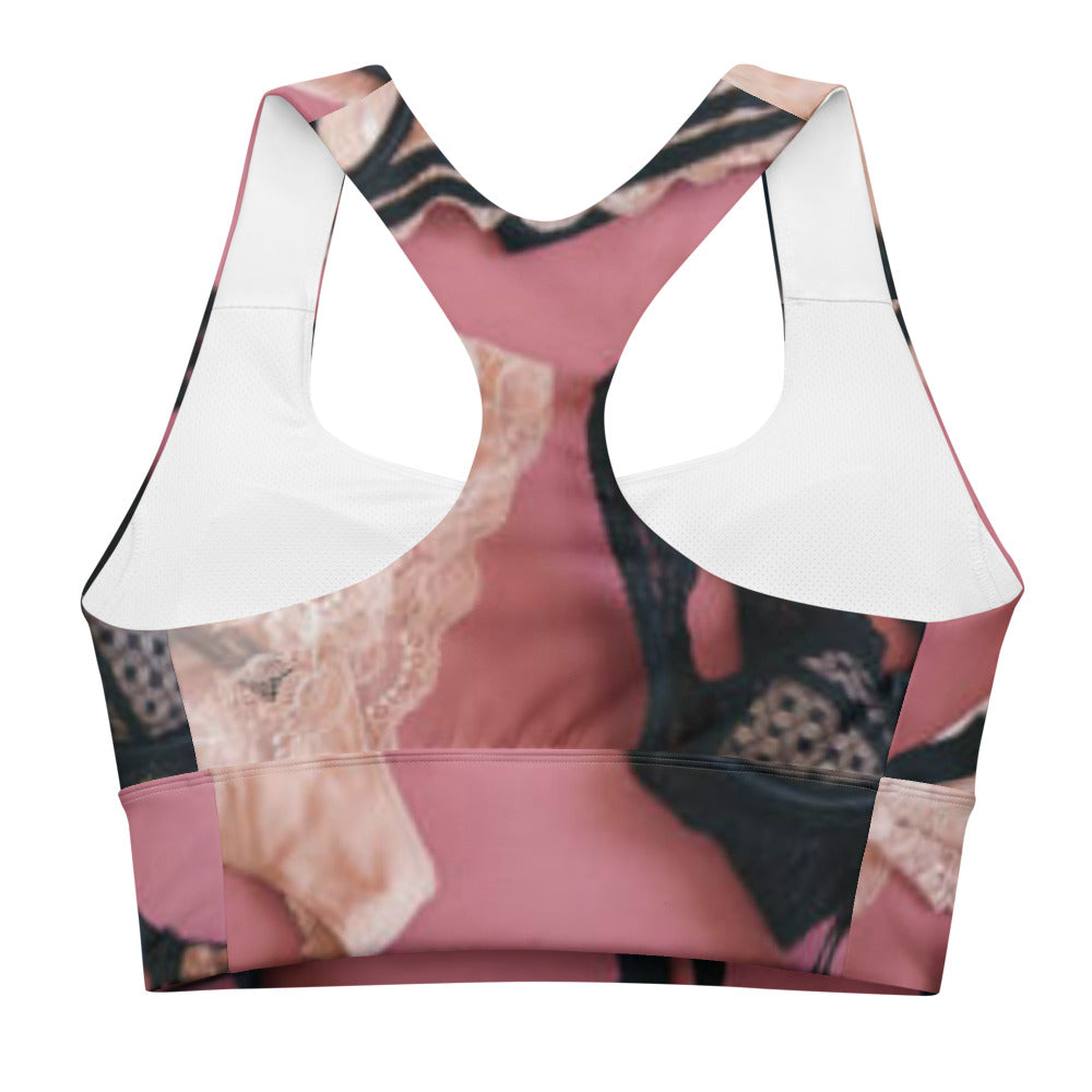 Longline sports bra