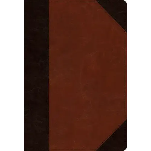 ESV Student Study Bible (Trutone, Brown/Cordovan, Portfolio Design)