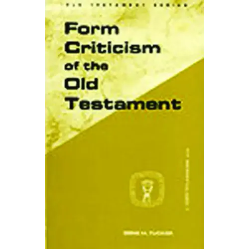 Form Criticism of Old Testamen