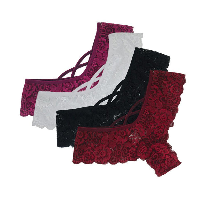 Women's Full Lace Plus Size Thong