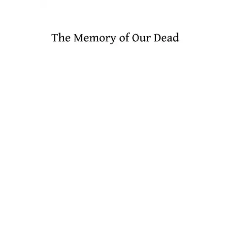 The Memory of Our Dead