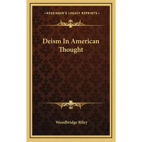 Deism in American Thought