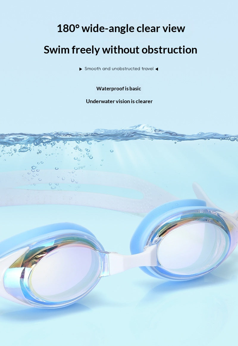 Carefully Selected Silicone Swimming Goggles For Adults, New High-Definition Swimming Goggles, Professional Outdoor Eye Protection Waterproof Swimming Goggles For Men And Women