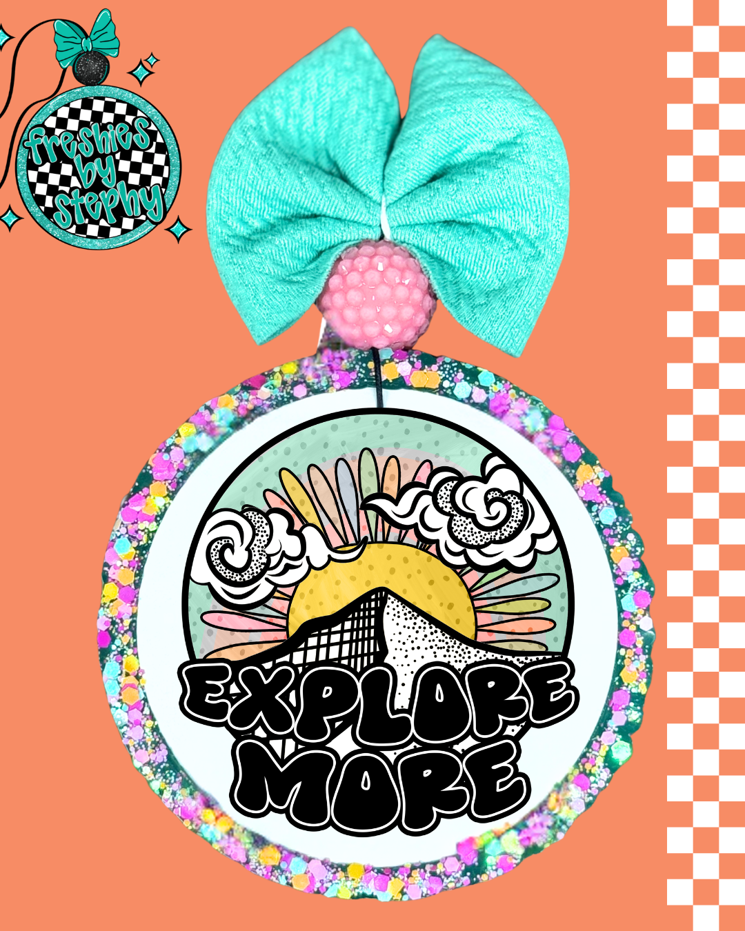 Explore More Freshie | Adventure & Travel Car Air Freshener