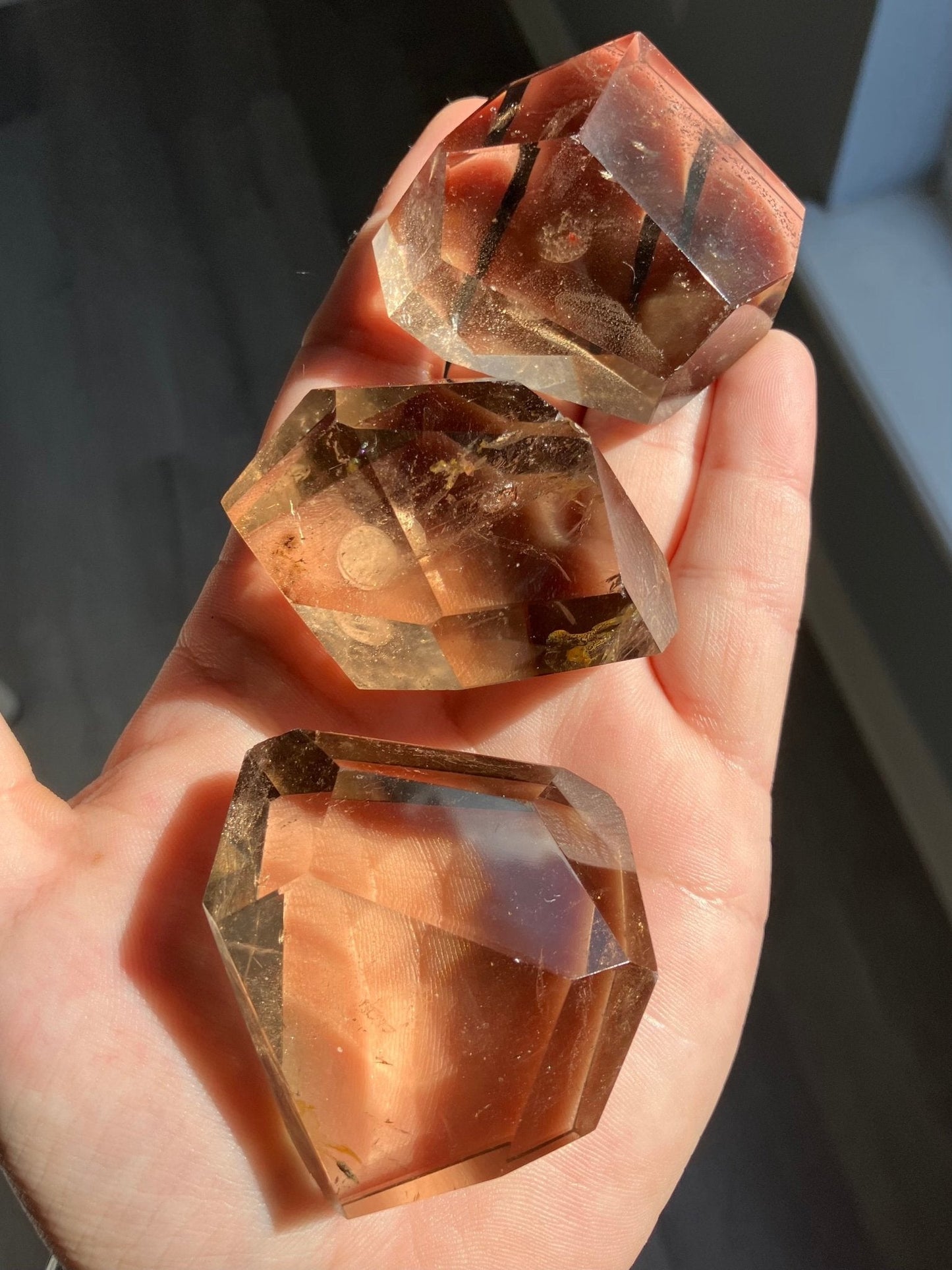 Smoky Quartz Freeform – 2” to 3” Polished Gemstone