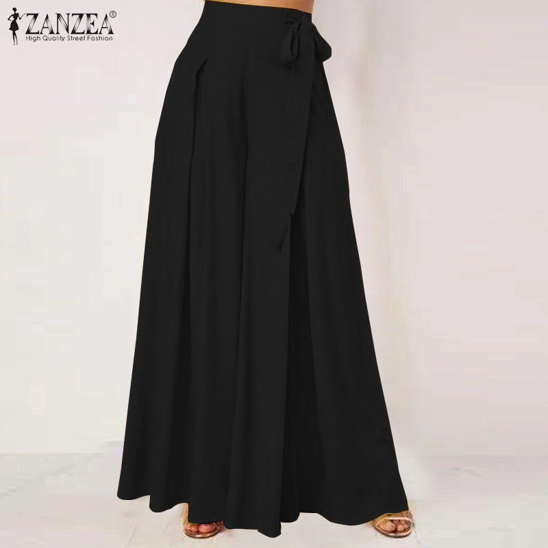 EtherealBe Chic Fall Flare Trousers for Effortless Style