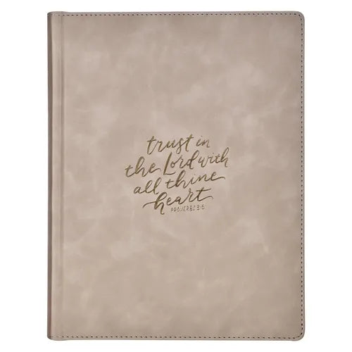 KJV Note-Taking Bible LP Faux Leather Hc, Trust the Lord, Prov. 3:5