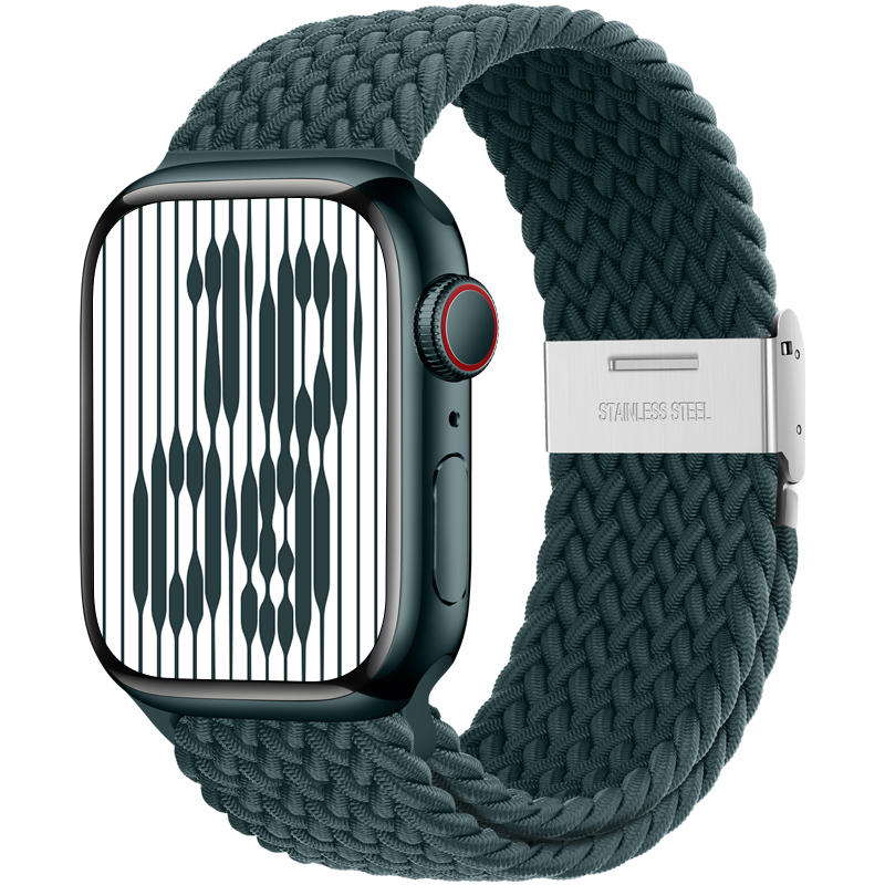 Creative Nylon Loop Elastic Woven Watch Strap