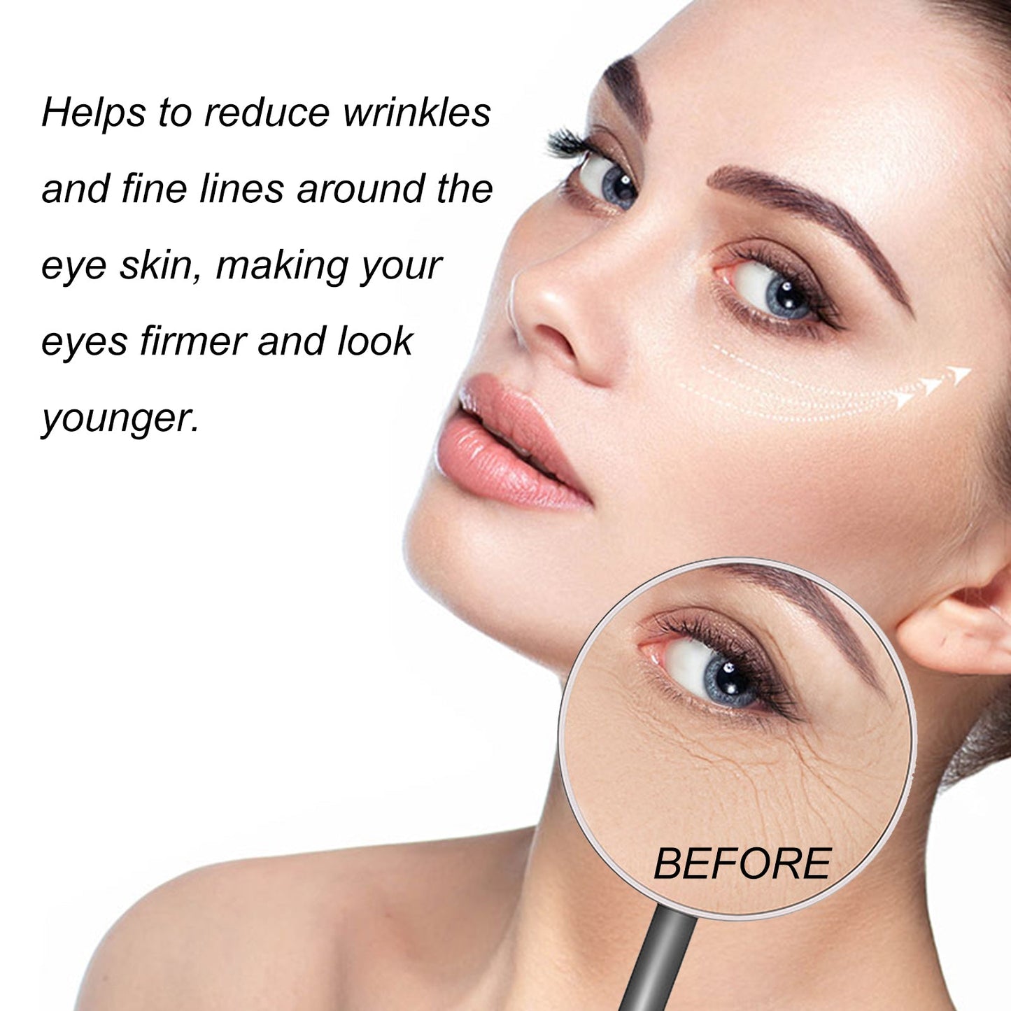 Ouhoe Collagen Soluble Eye Mask Tights Eye Area, Lightening Fine Lines And Hydrating Eye Mask