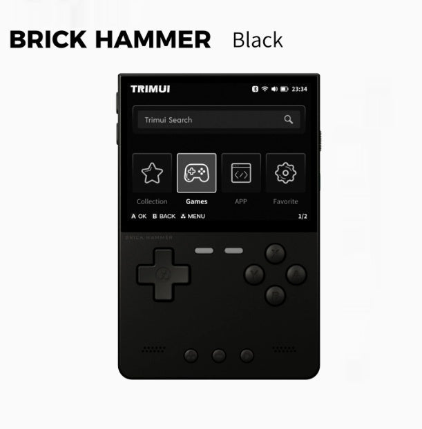 Handheld Gaming Console With An Aluminum Alloy Shell, Offering Wireless HD Gaming For PSP And GBA