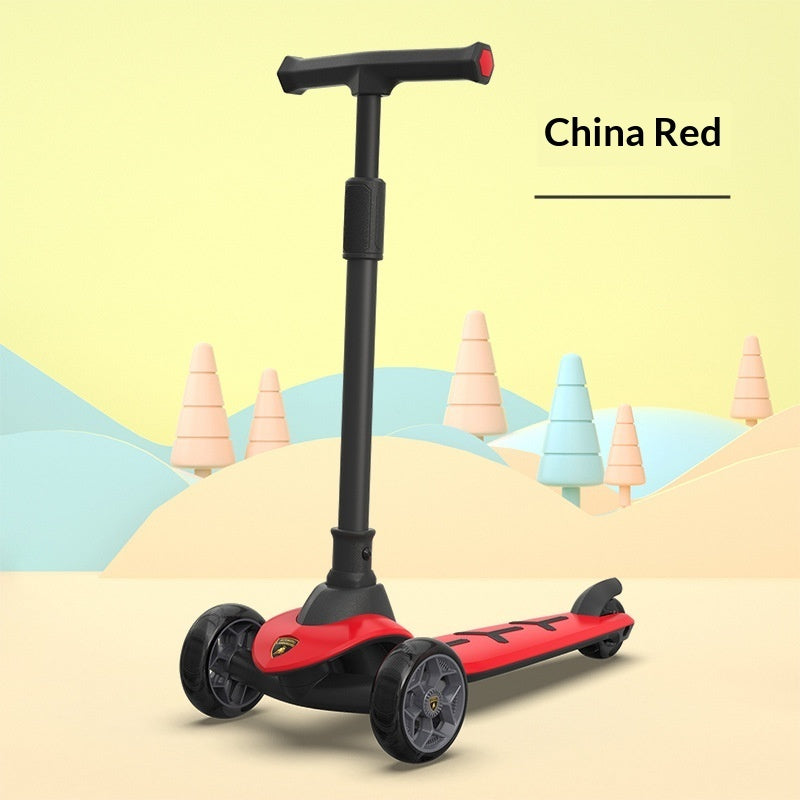 A Scooter That Children Can Sit On Or Ride