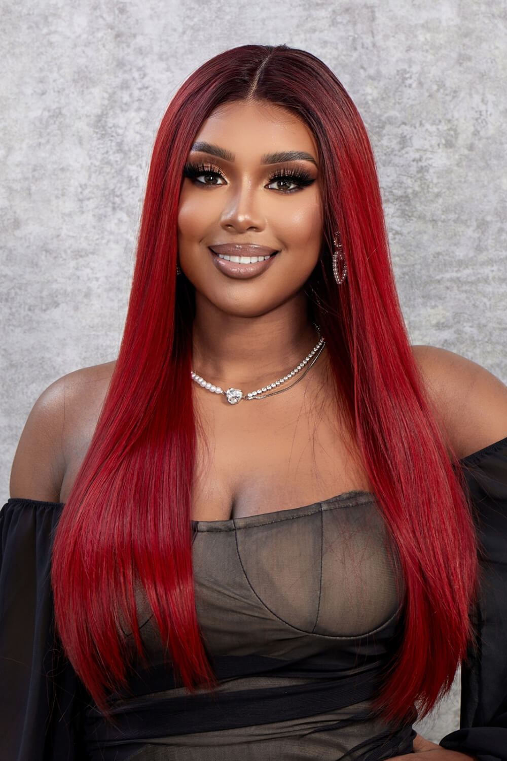 13*2" Lace Front Wigs- Straight 26" with a 150% rated Density - Synthetic Hair Accessories