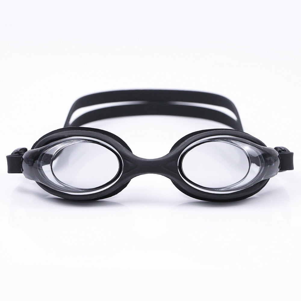 Plain Light Swimming Glasses HD Anti-fog Waterproof Professional Comfortable Big Frame Not Tight
