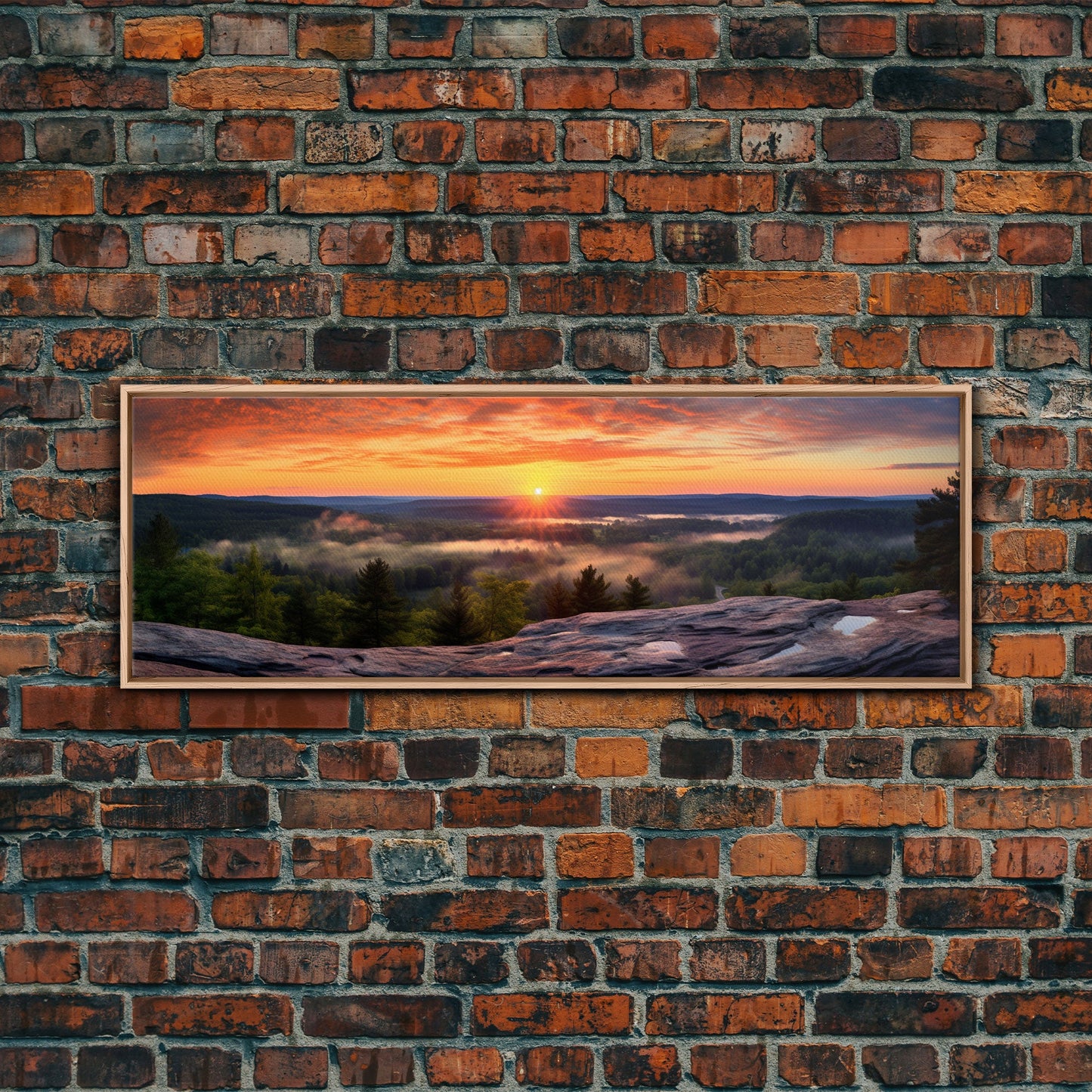 Panoramic of Cuyahoga Valley National Park, Extra Large Wall Art, Panoramic Wall Art, Panoramic Print, Landscape Photography Landscape Print
