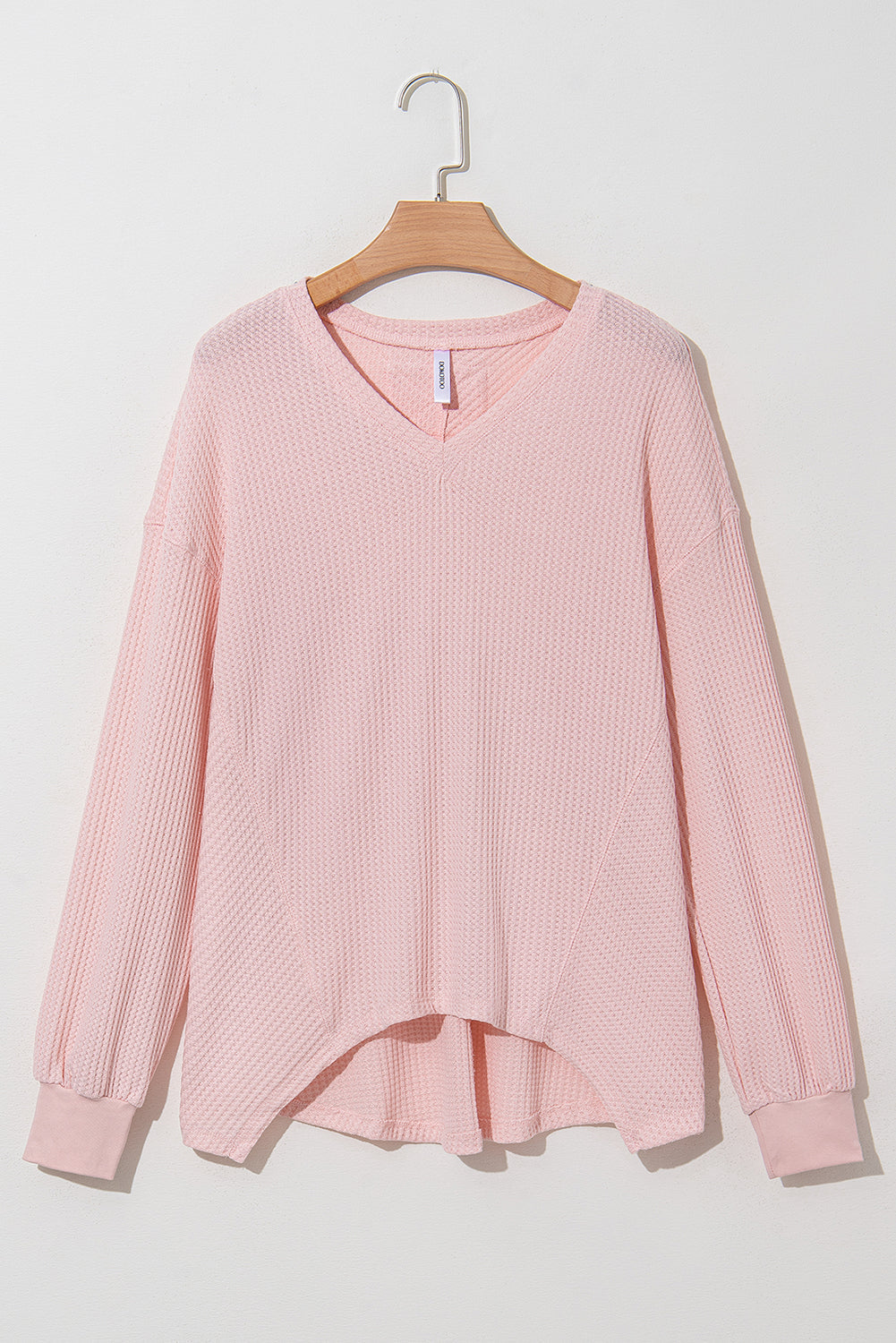 Talinia Shoulder Loose Blouse Long Sleeve Top