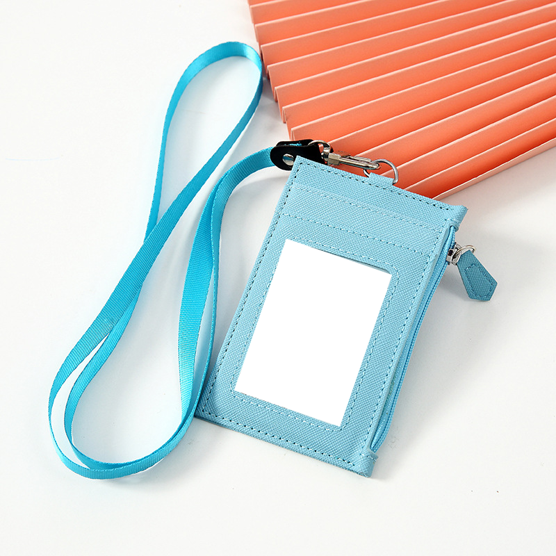 Card Holder Neck-hanging Coin Purse Multiple Slots Simple Holder
