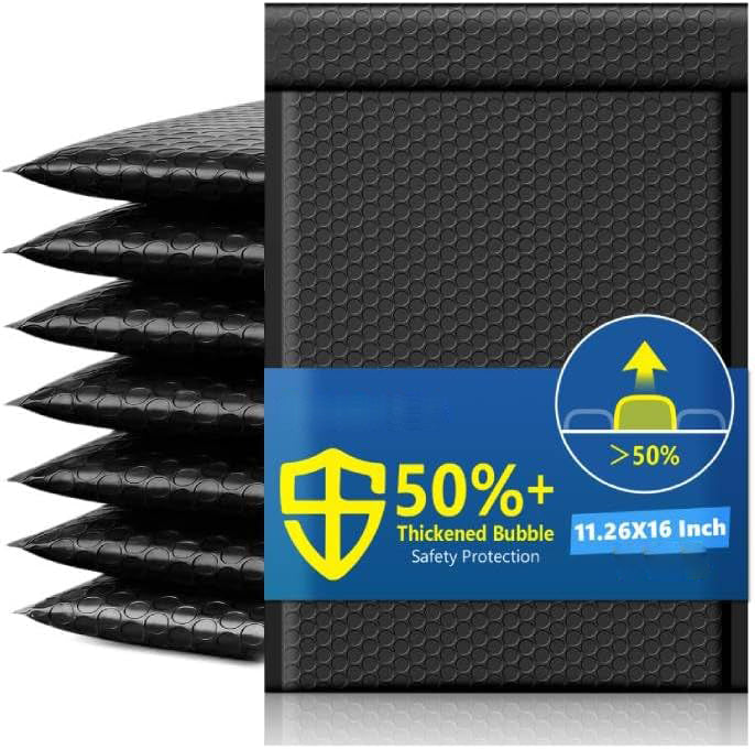 11.26x16 Inch Bubble Mailer | Usable Size 11.26x15"with 1/7" Thickened 250pack