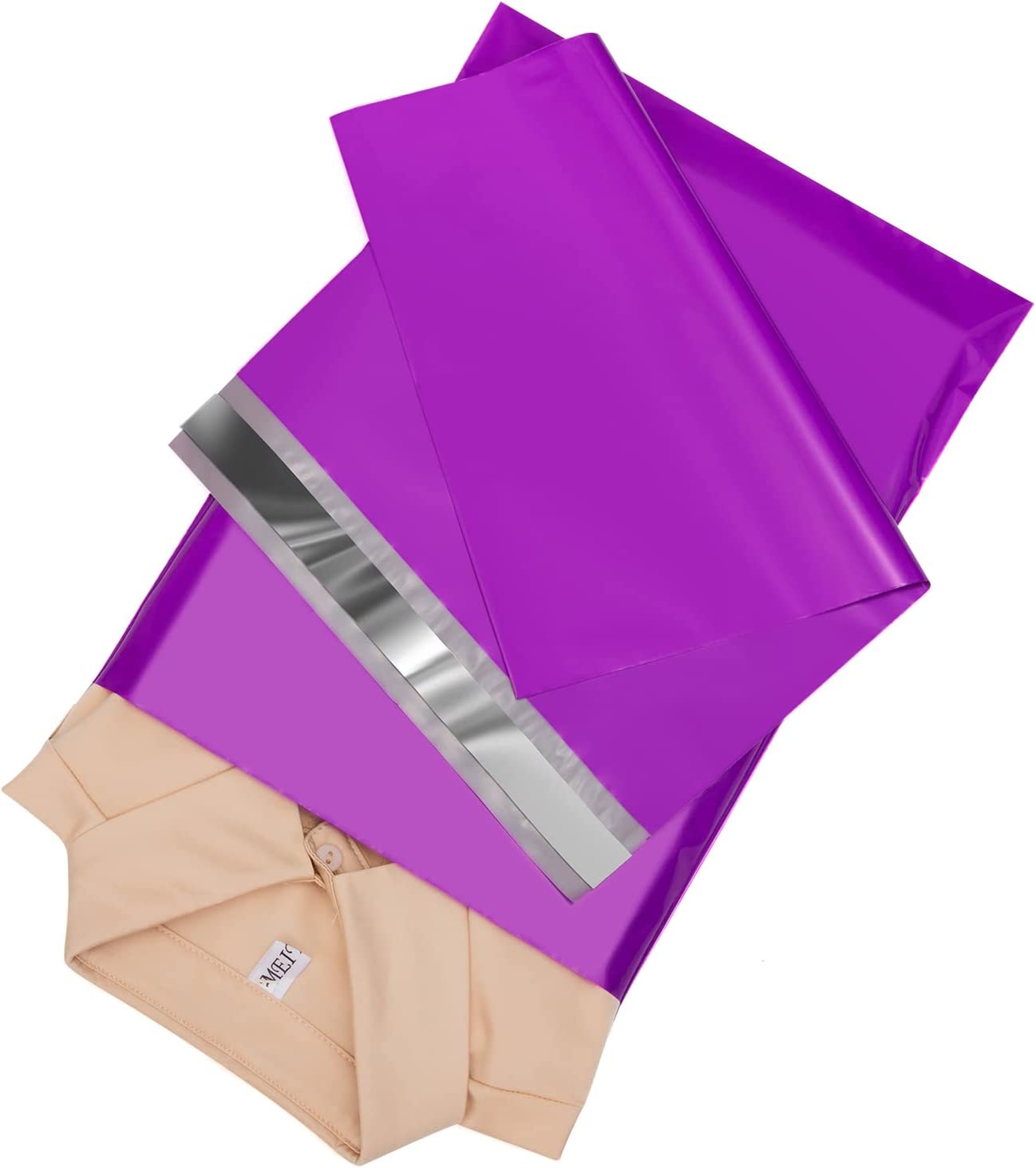 10x13 Poly Mailer Envelope Shipping Bags | Purple