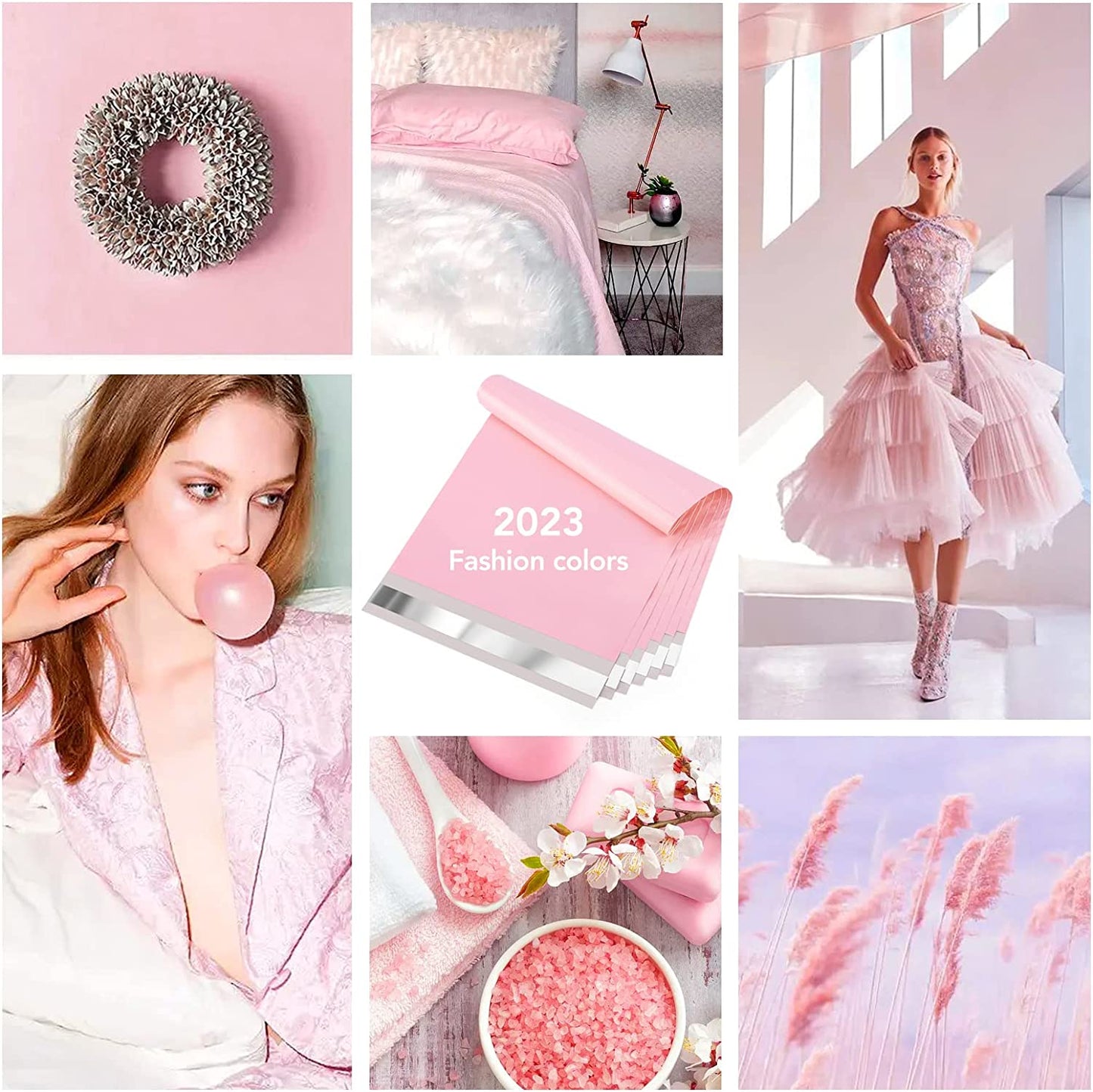 10x13 Poly Mailer Envelope Shipping Bags | Sakura Pink