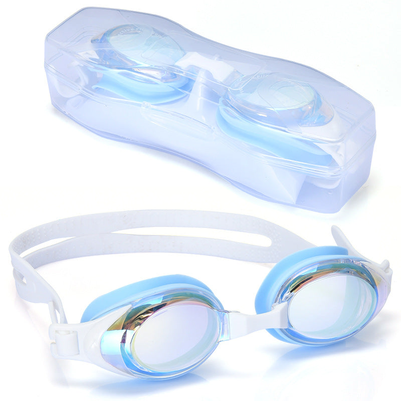Carefully Selected Silicone Swimming Goggles For Adults, New High-Definition Swimming Goggles, Professional Outdoor Eye Protection Waterproof Swimming Goggles For Men And Women