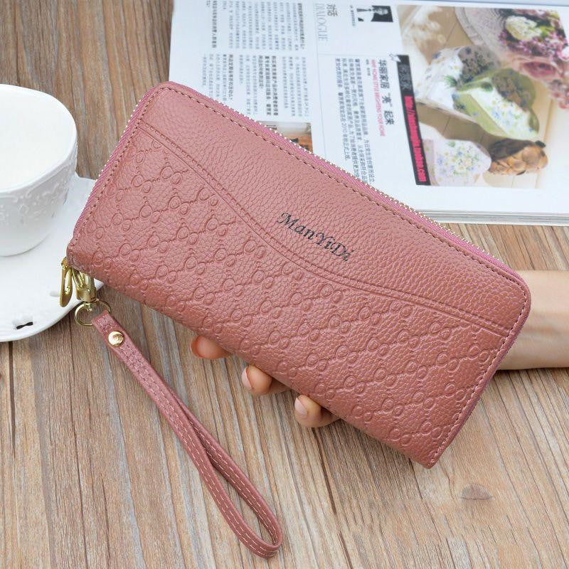 Women's purse long zipper
