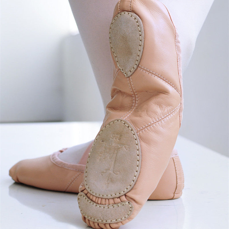 Full-leather Dance Soft-soled Practice Ballet Shoes