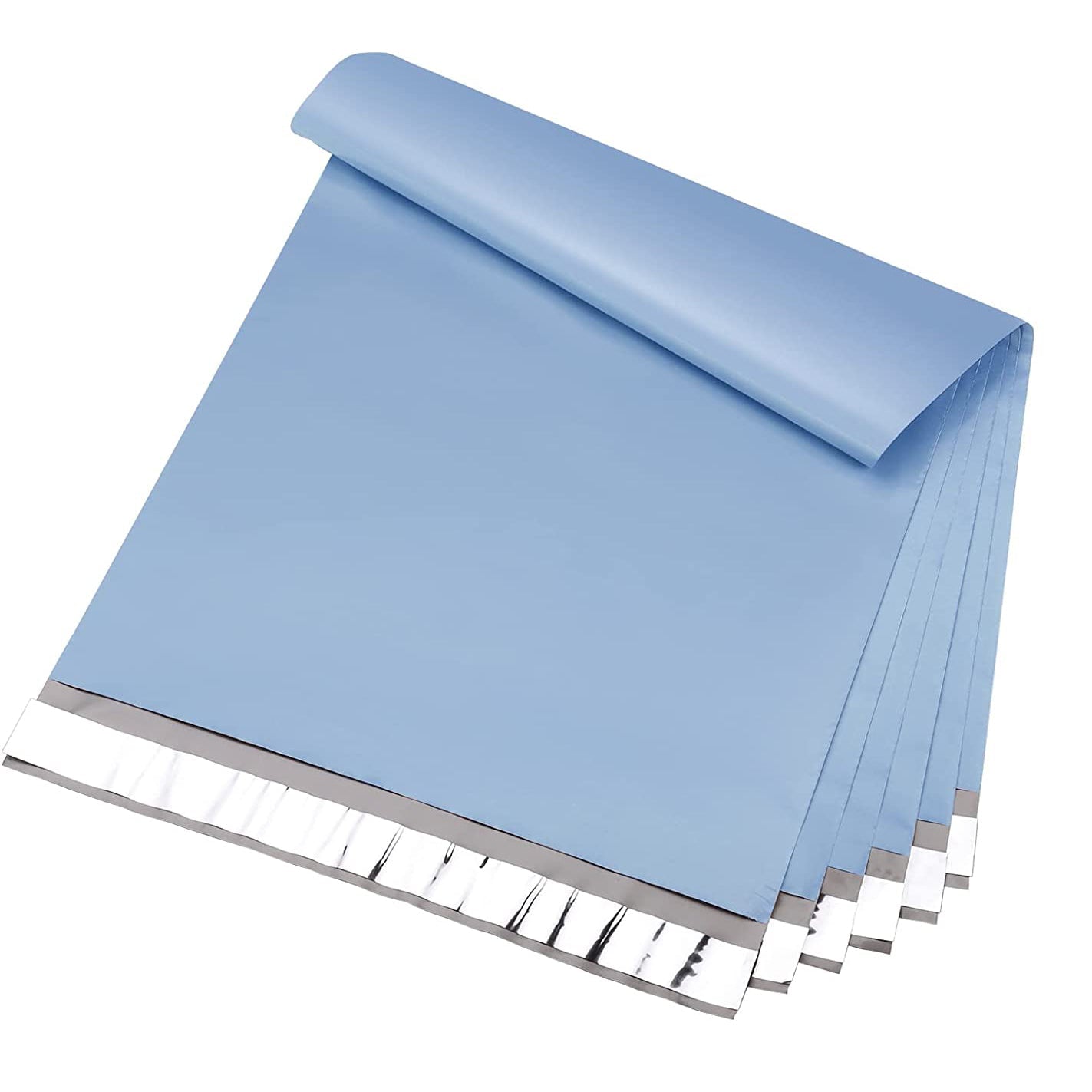 12x15.5 Poly Mailer Envelope Shipping Bags |Haze Blue