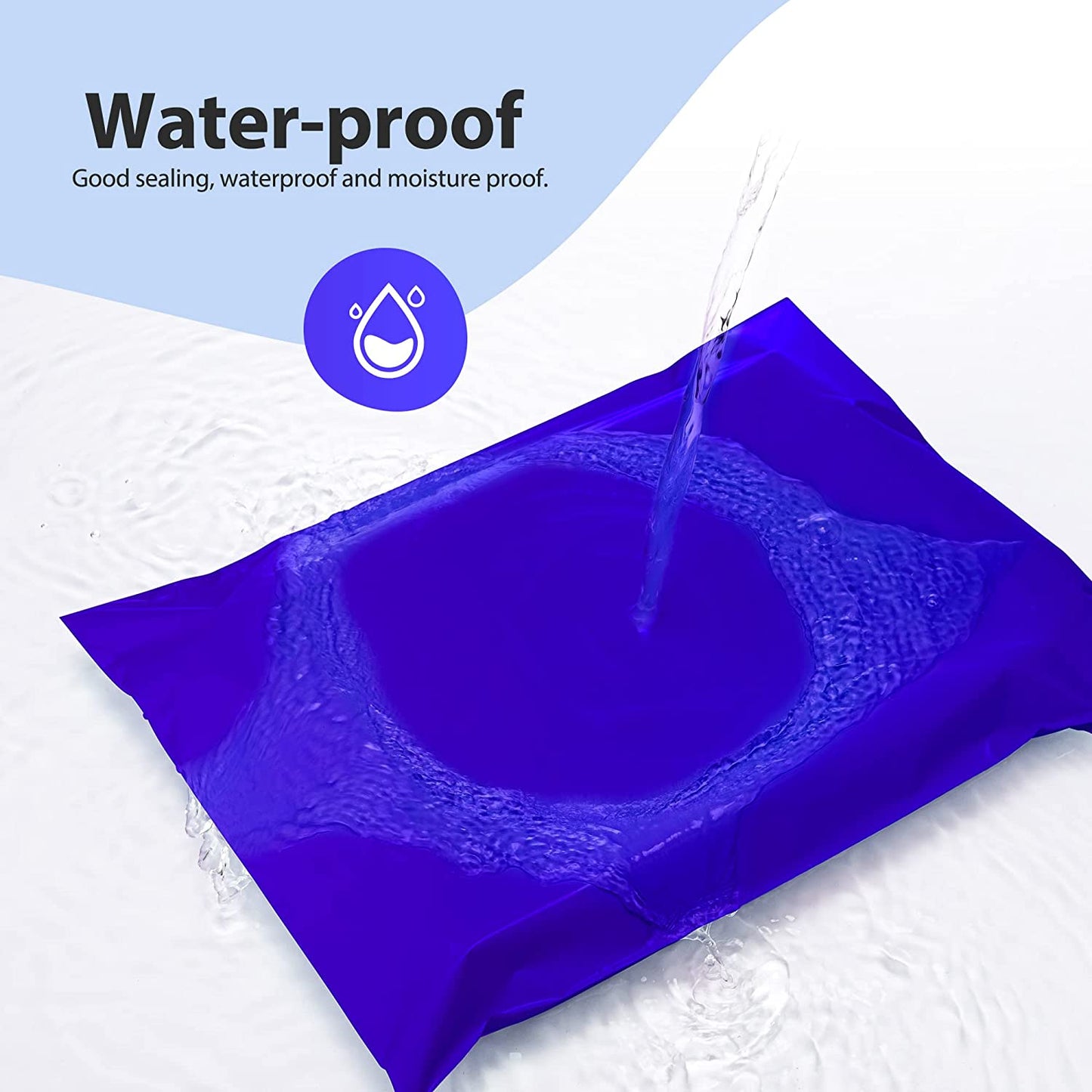 12x15.5 Poly Mailer Envelope Shipping Bags | Royal Blue