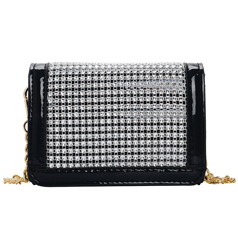 Fashion trend flash diamond princess coin purse