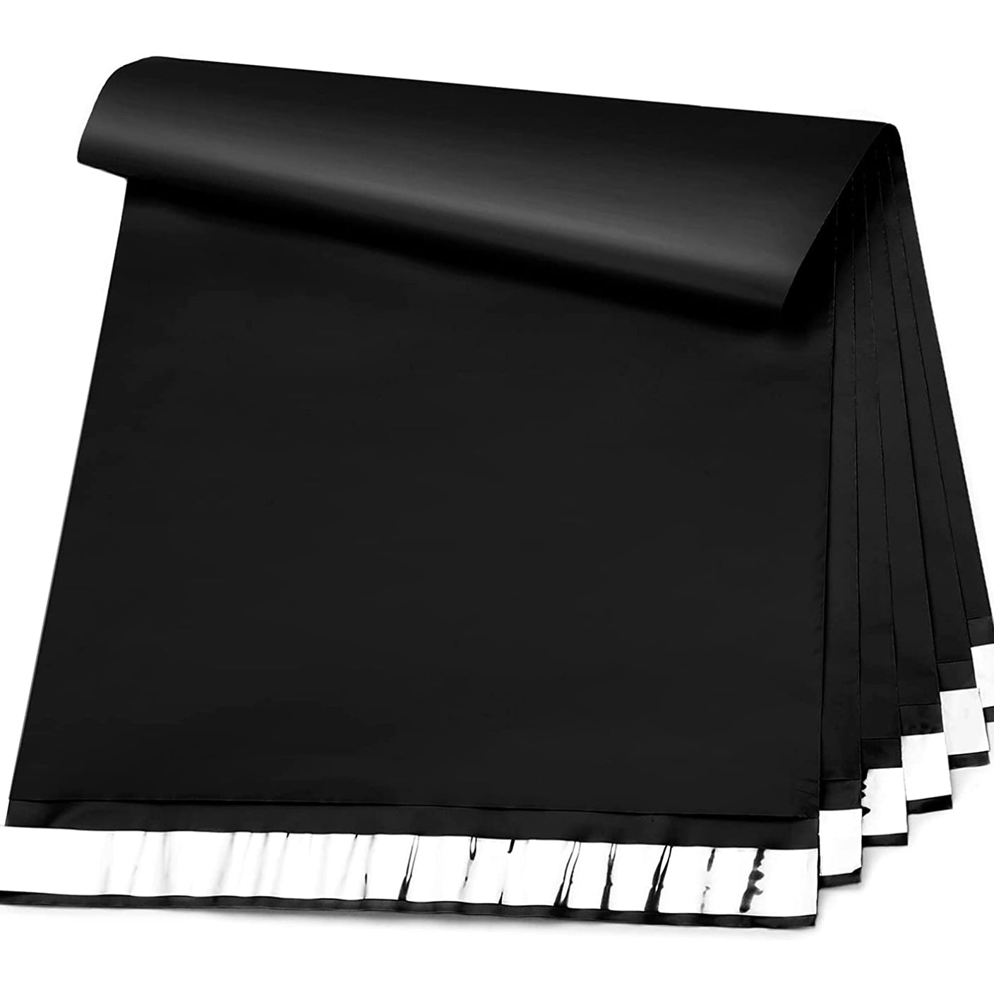 14.5x19 Poly Mailer Envelope Shipping Bags | Black