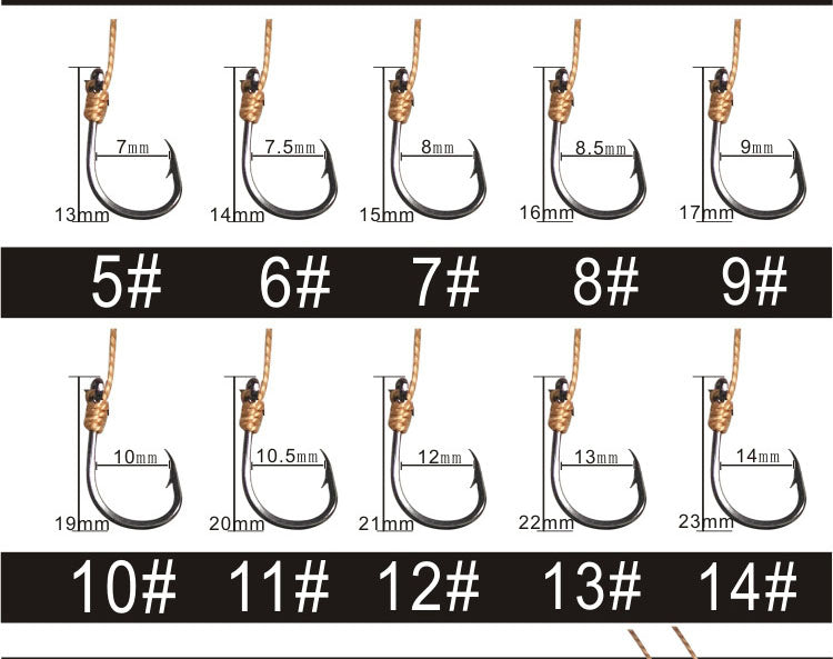 Fishing accessories string hook 5 hook fishing