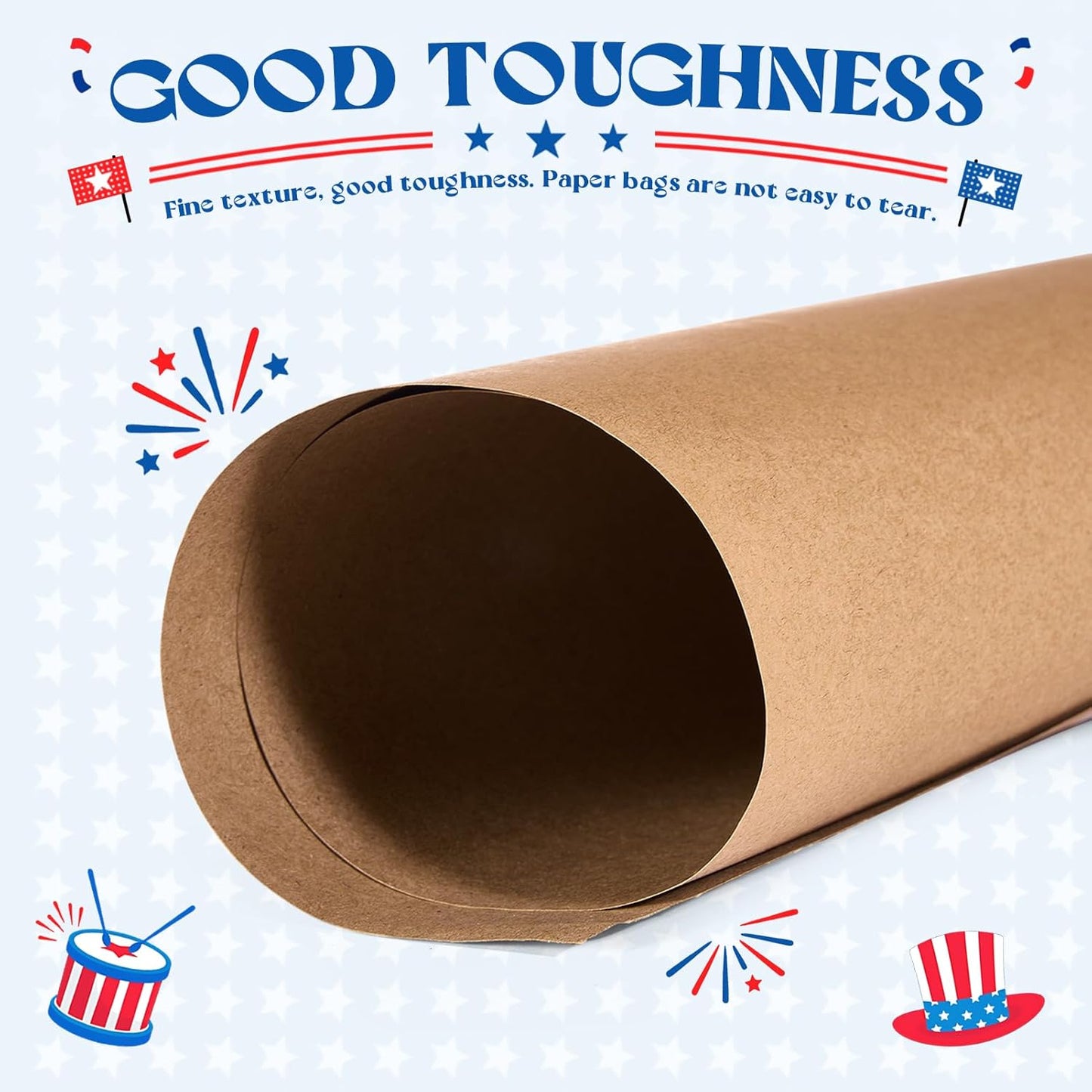 8x4.5x10 Inch Kraft Paper Gift Bags | 300 Pack Wholesale