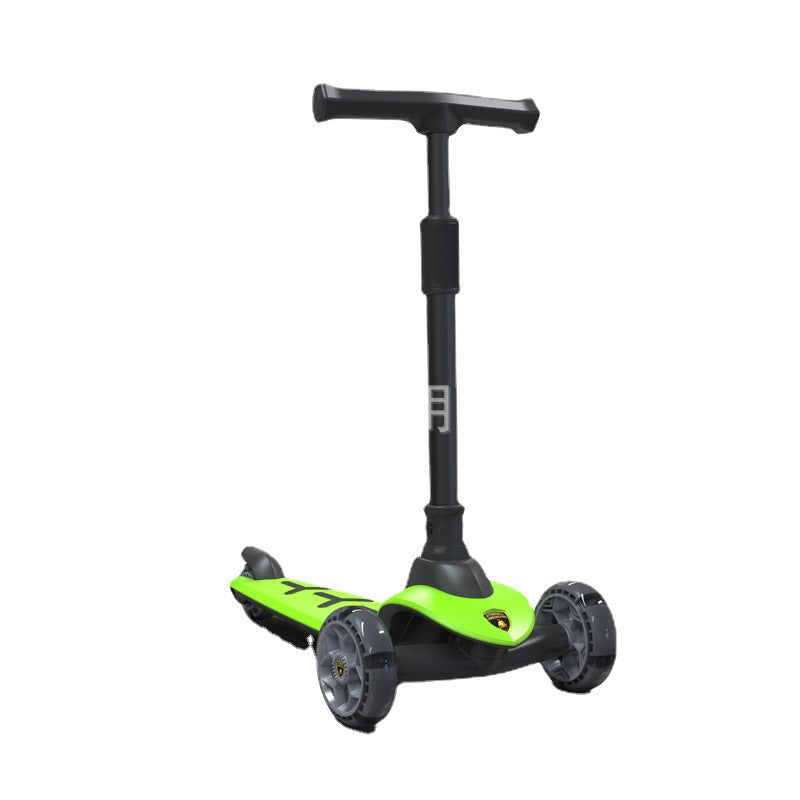 A Scooter That Children Can Sit On Or Ride