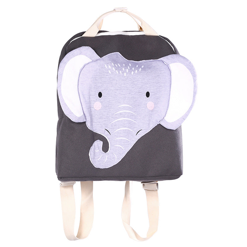 Cartoon Three-dimensional Animal Backpack Children's School Bag