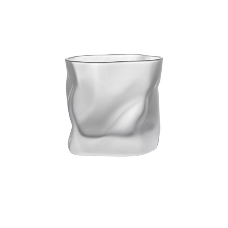 Creative European Style Irregular Wine Glass Bar Beer Whiskey Glass Home Party Juice Drink Glass