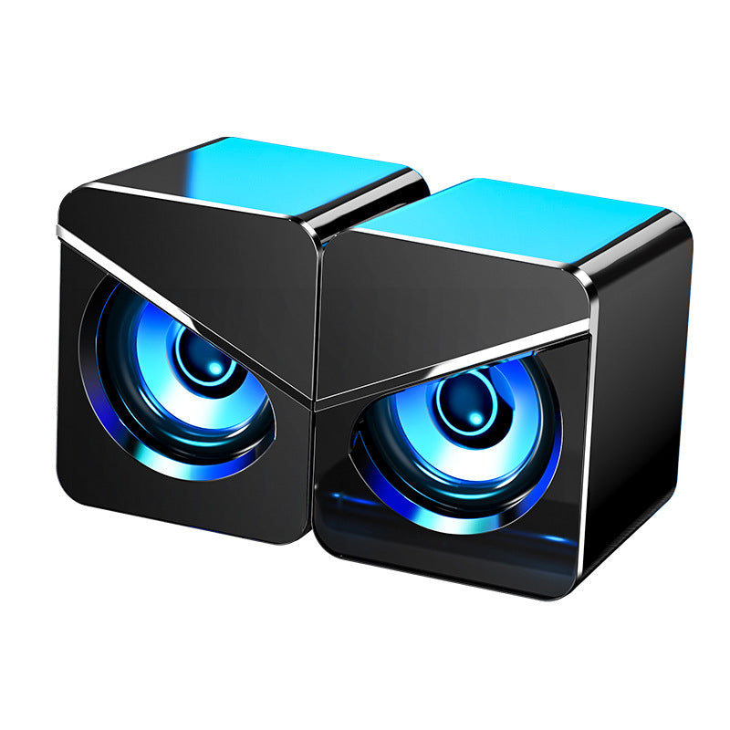 Laptop Small Audio Desktop Desktop Usb Multimedia Small Speaker Office Fan Overweight Subwooferr