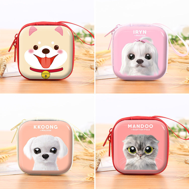 Creative Tinplate Square Coin Purse