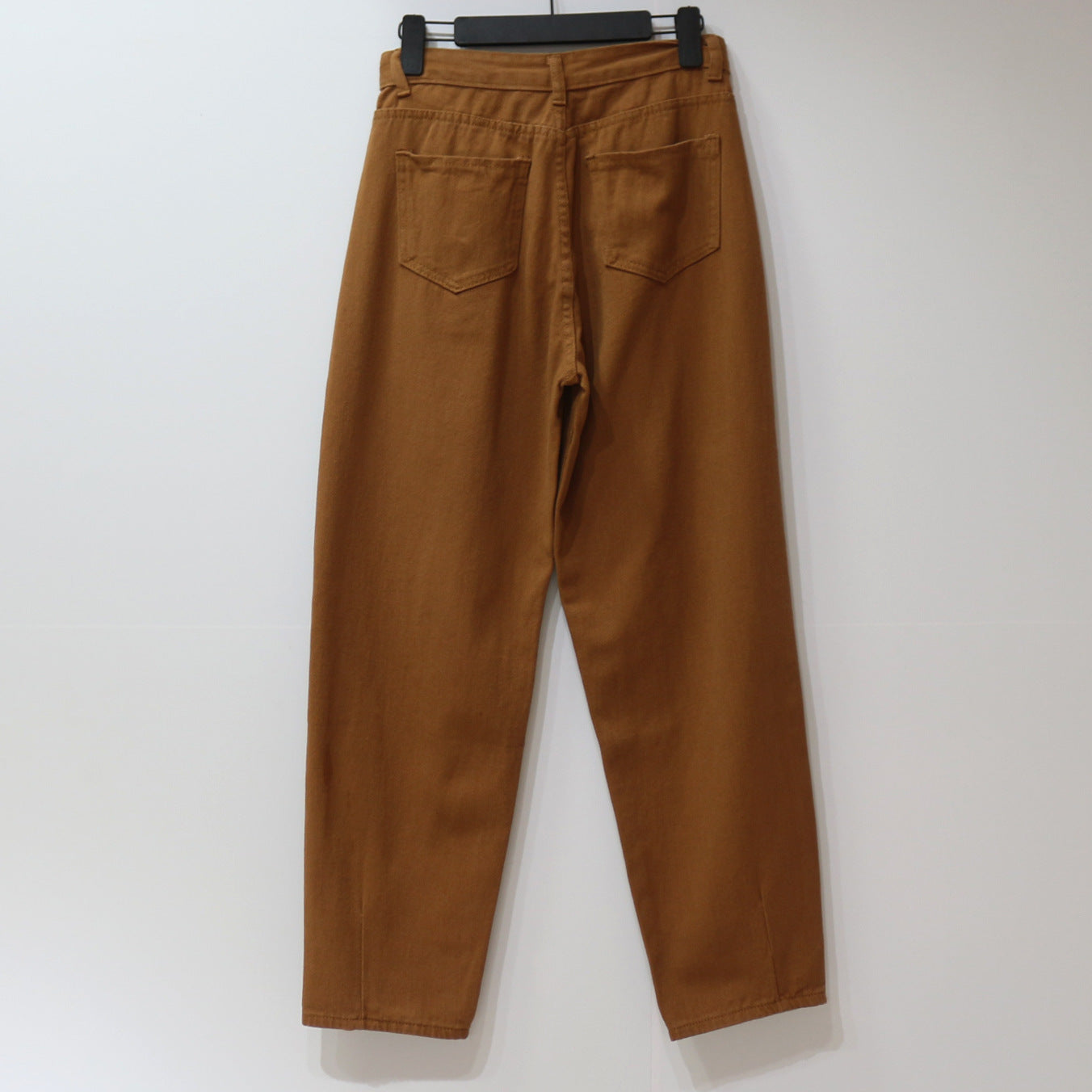 High waist harem denim trousers