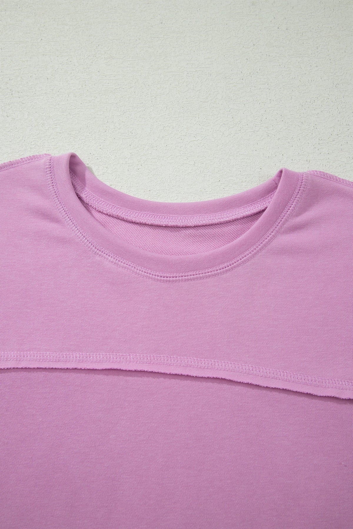 Solid Drop Shoulder Boxy Tee & Barrel Pants Set