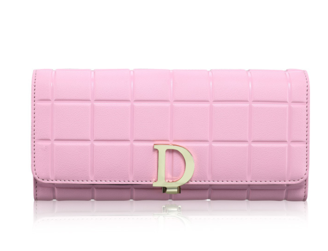 Brand Plaid Coin Purse High Quality Female Long Clutch