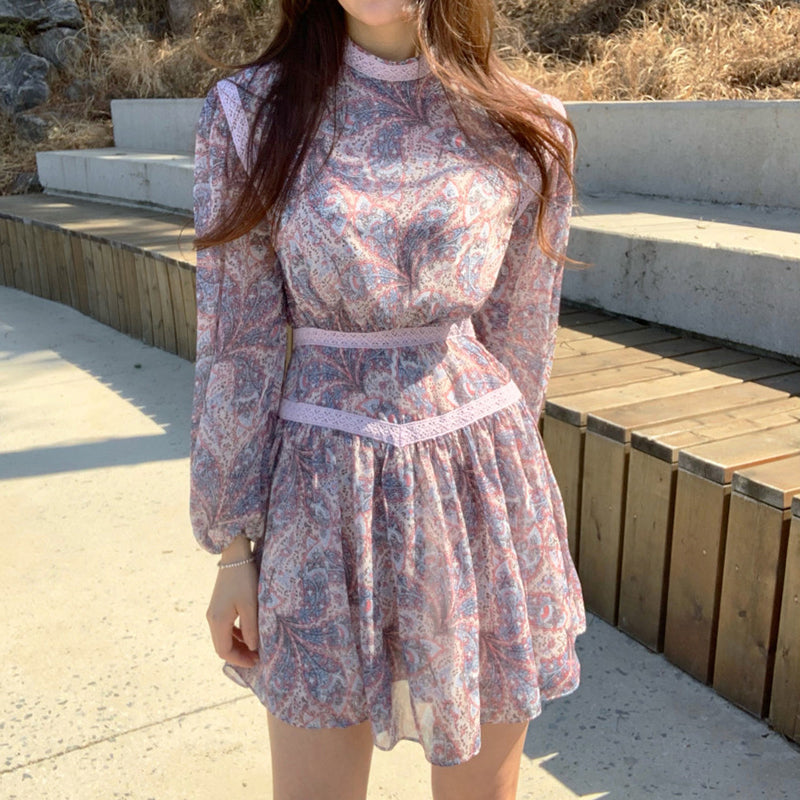 Fashion print dress