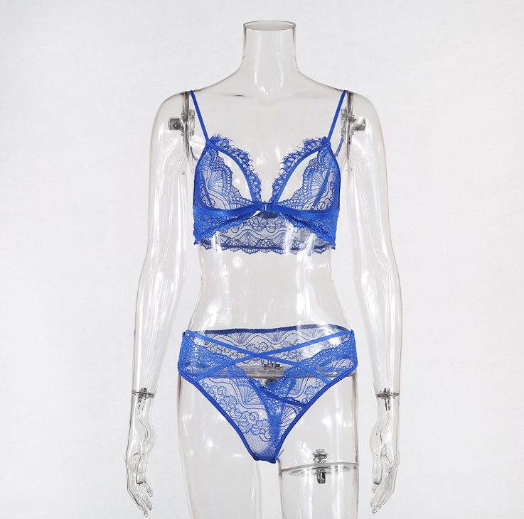 European and American sexy hot-selling lace lingerie set