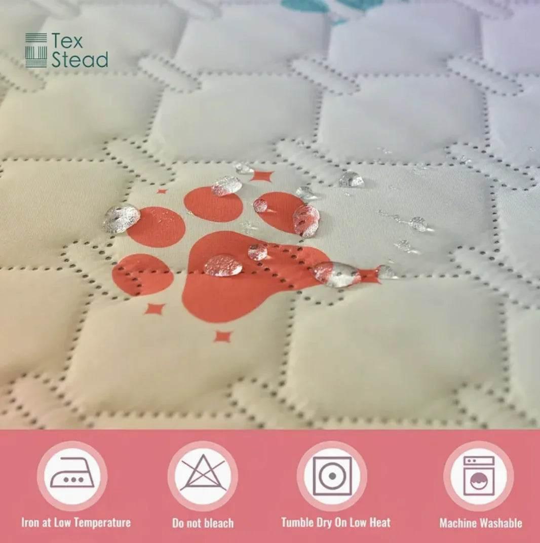 Waterproof Reversible Rainbow Pet Bed Cover