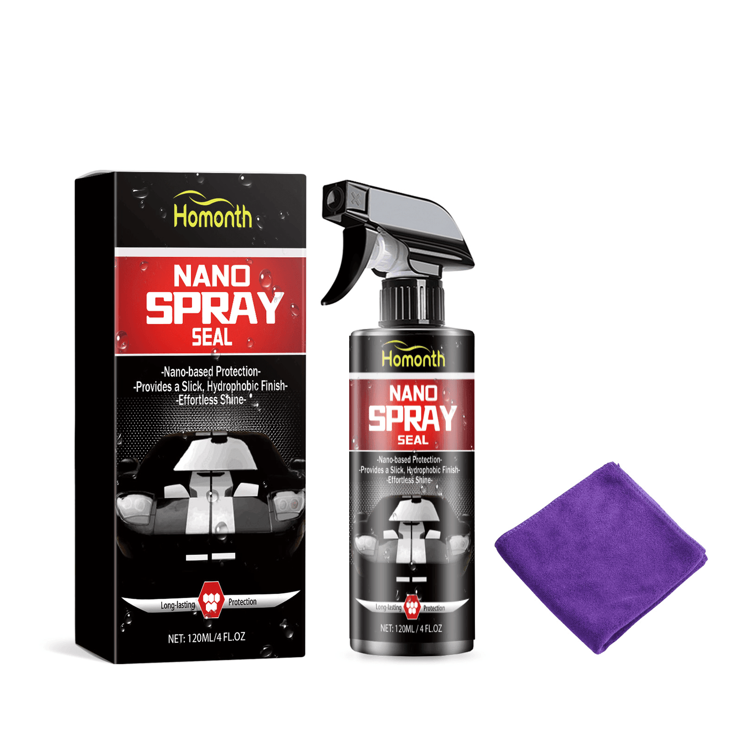 Premium Nano Coating Car Polish Spray 500ml