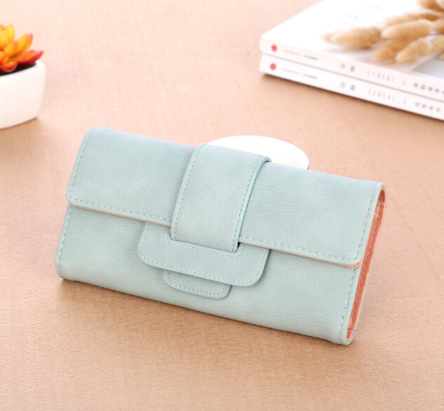 Female Suede Leather Purse