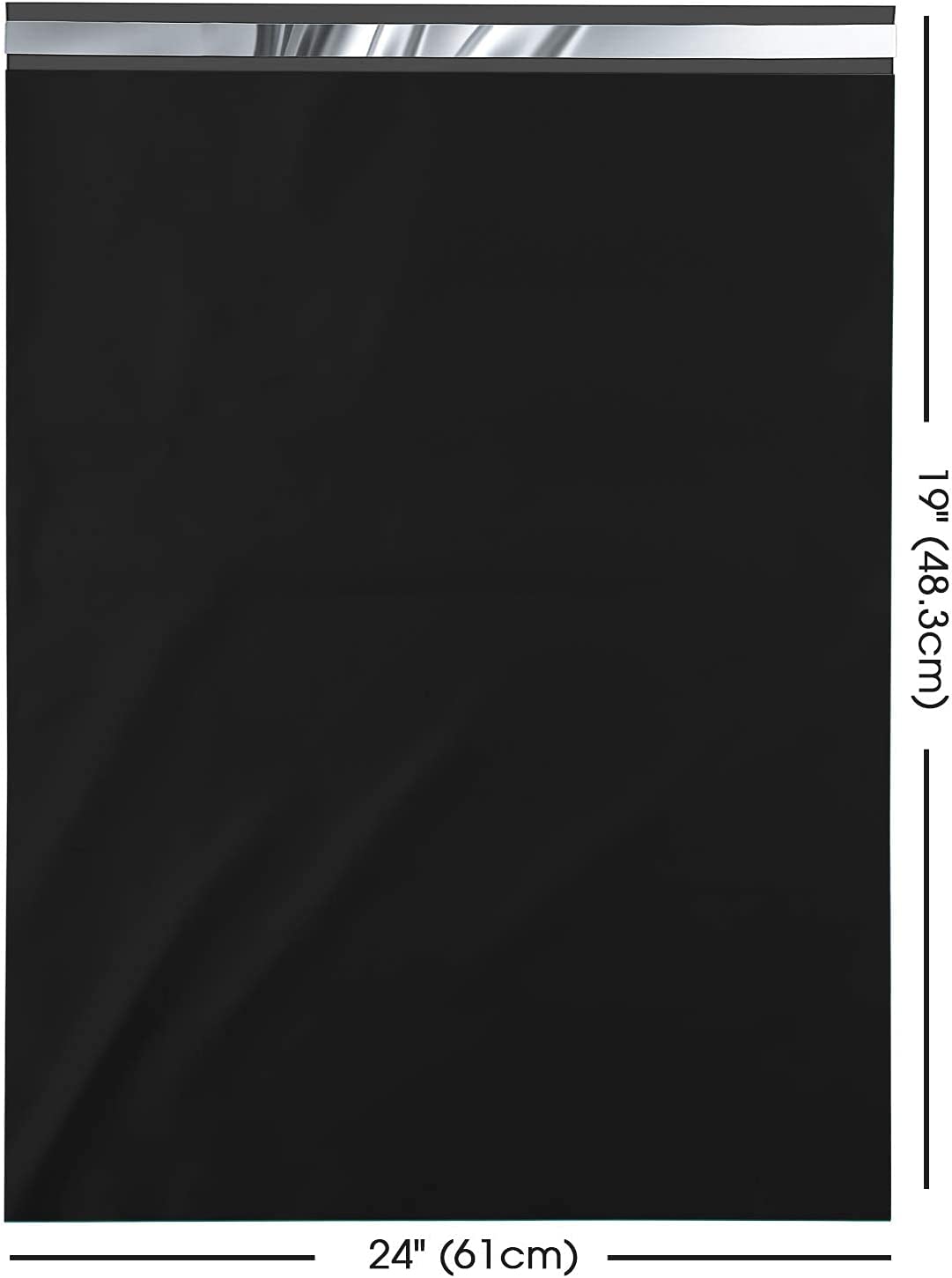 19x24 Poly Mailer Envelope Shipping Bags | Black