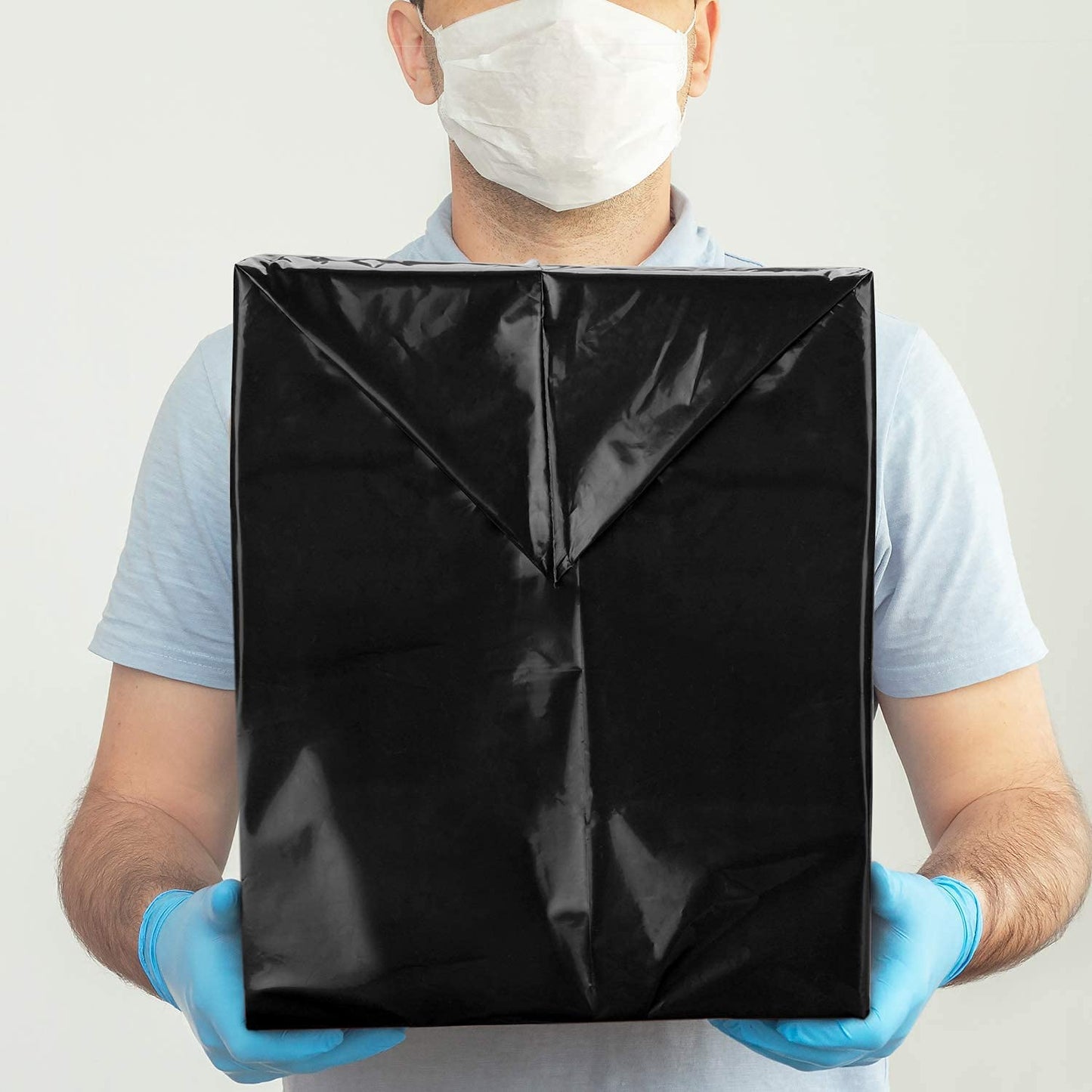 19x24 Poly Mailer Envelope Shipping Bags | Black